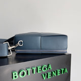 Structured Faux Leather Handbag - Sleek Minimalist Lines | Women's Fashion Handbag #1584 - back view (image 4) of designer-inspired handbag
