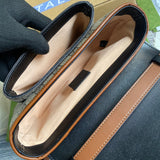 Front view of structured classic women's handbag – women's premium purse
