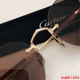 Lifestyle view of Cartier unisex sunglasses