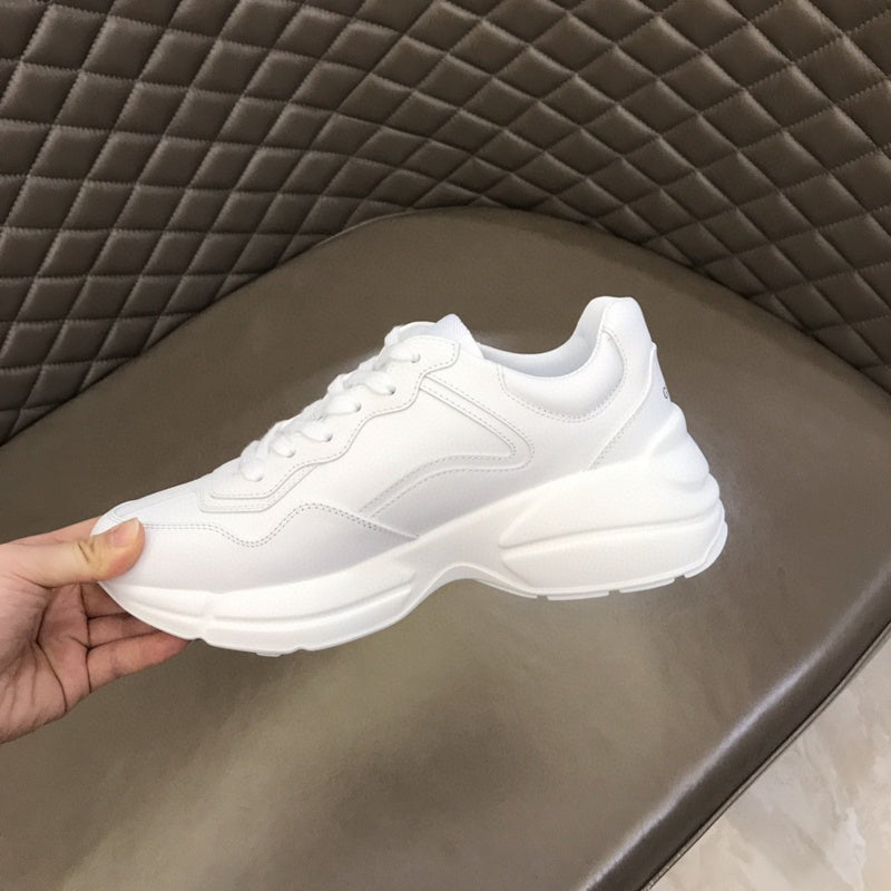 Gucci sneakers detailed view showing premium designer craftsmanship