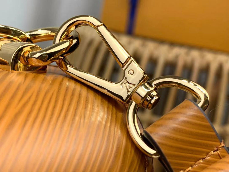 Top view of chic polished women's handbag – women's luxury handbag