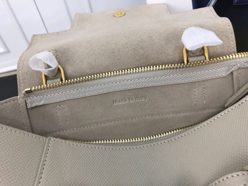 Top view of signature structured women's handbag – women's premium purse