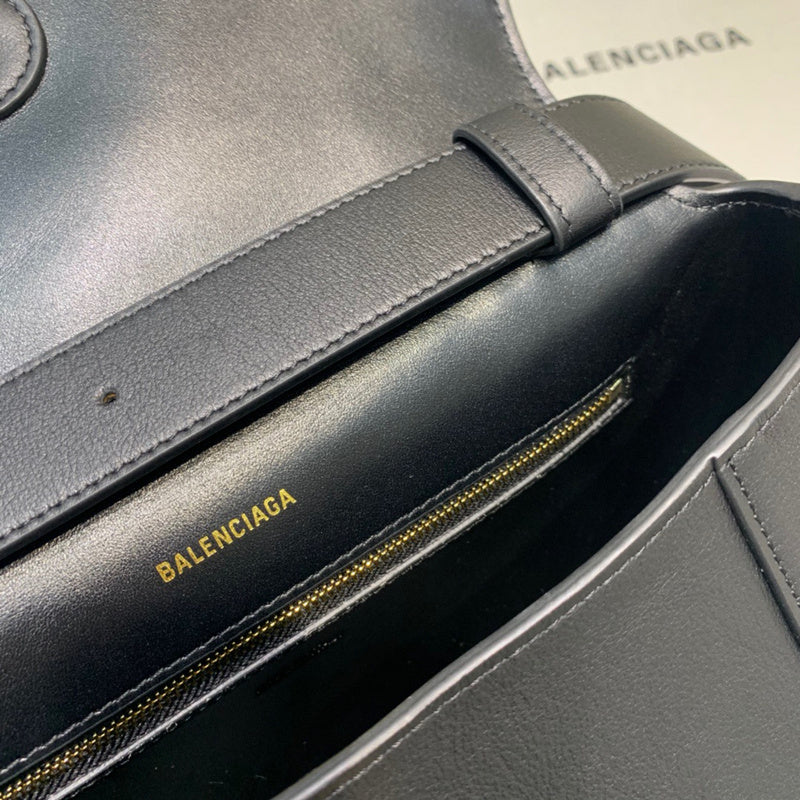 Structured Faux Leather Handbag - Modern Structured Build | Women's Everyday Carry Handbag #528 - alternate angle view (image 8) of designer-inspired handbag