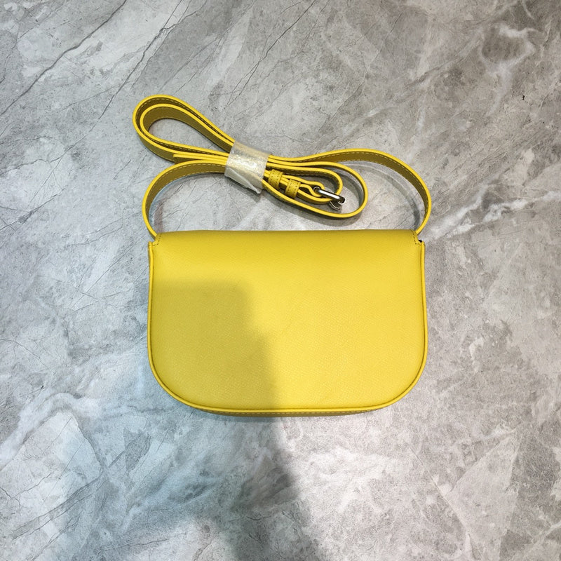 Statement Vegan Leather Handbag - Sleek Minimalist Lines | Women's Luxury Handbag #813 - texture close-up (image 9) of designer-inspired handbag