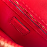 Timeless Vegan Leather Handbag - Smooth Faux-Leather Exterior | Women's Statement Accessory #1691 - close-up detail shot (image 3) of designer-inspired handbag