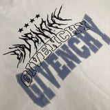 Flat lay presentation of Givenchy luxury clothing with relaxed-fit cut