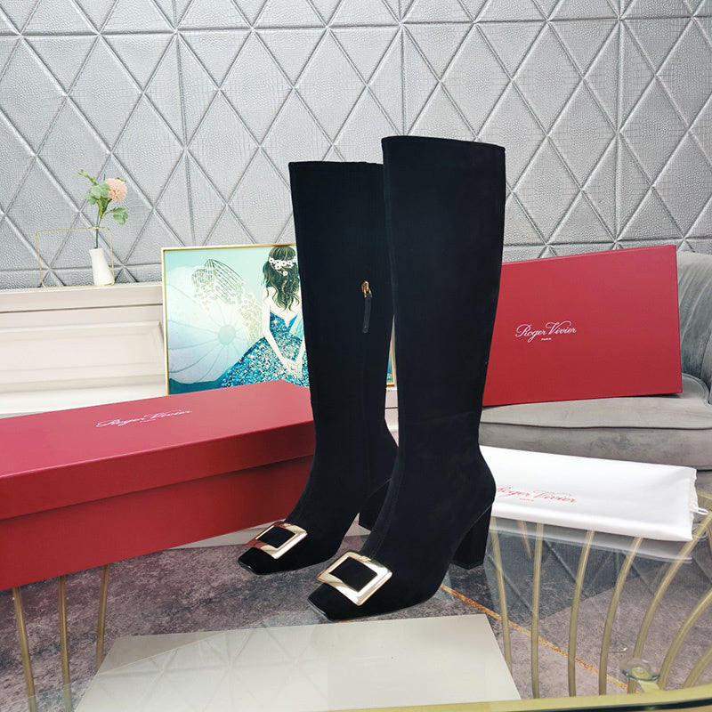 Roger Vivier luxury shoes side view — premium authentic designer style