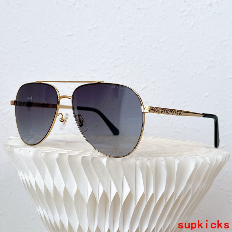 Lifestyle view of Louis Vuitton unisex sunglasses