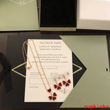 Side view of Van Cleef & Arpels unisex jewelry piece
