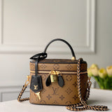 Front view of refined premium women's handbag – women's everyday handbag