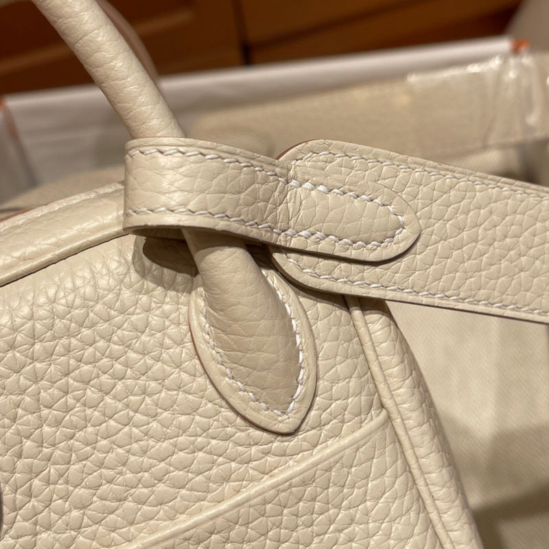 Poised bag shown from front angle