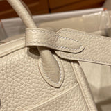 Poised bag shown from front angle