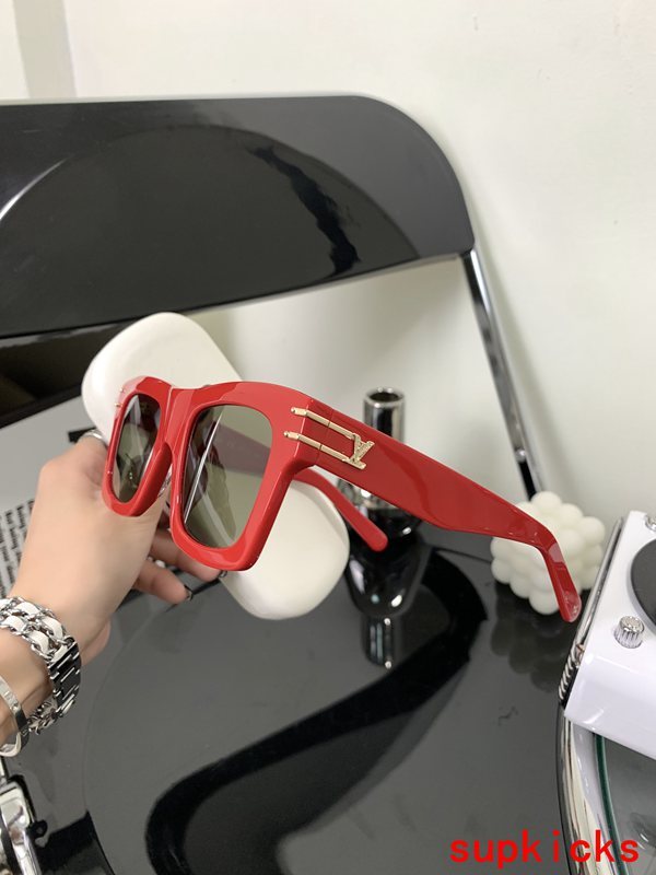 Front view of Louis Vuitton unisex sunglasses