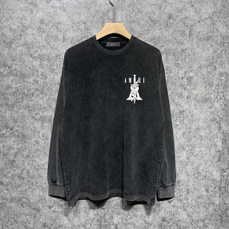 Amiri designer hoodie full view
