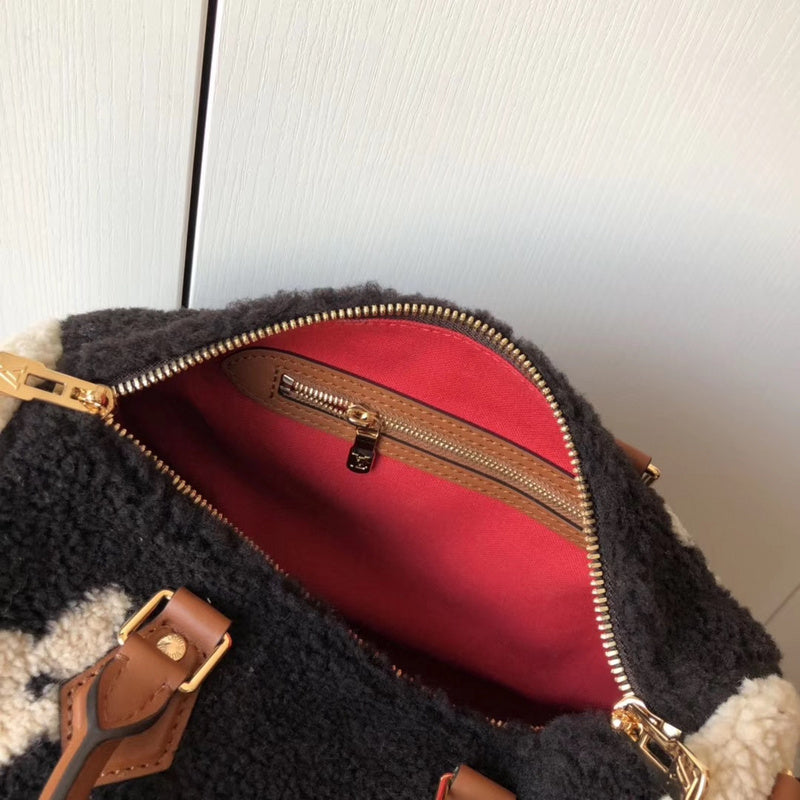 Top view of signature premium women's handbag – women's statement bag
