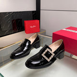 Roger Vivier luxury shoes detail shot