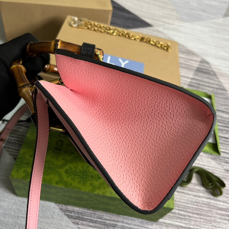 Top view of chic sleek women's handbag – women's everyday handbag