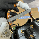 Back view of chic everyday-luxe women's handbag – women's premium purse