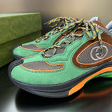 Gucci two-tone luxury sneakers view 8 streetwear statement look