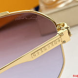 Side view of Louis Vuitton unisex sunglasses