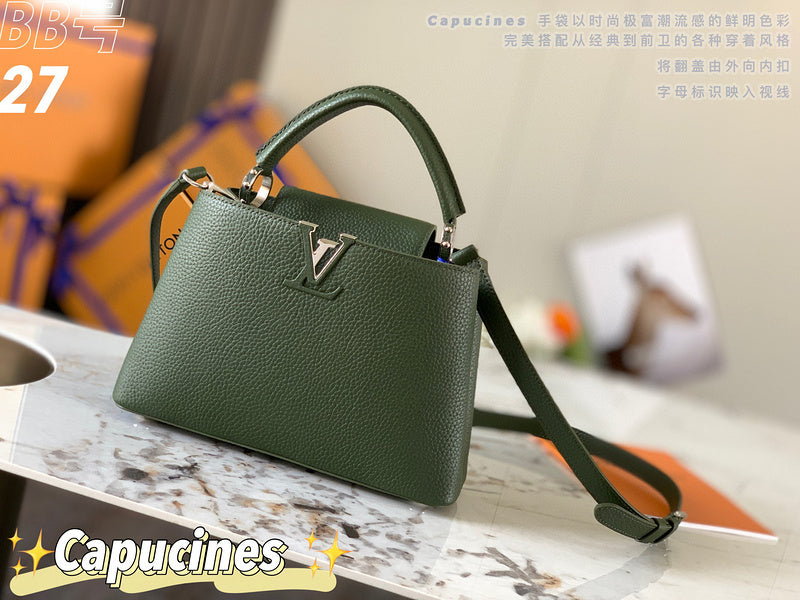 Side profile of modern chic women's handbag – women's luxury handbag