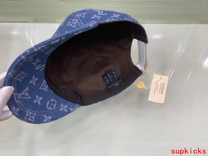 Side view of Louis Vuitton unisex cap