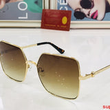 Close-up detail view of Cartier unisex sunglasses