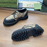 Gucci sneakers detailed view showing premium designer craftsmanship
