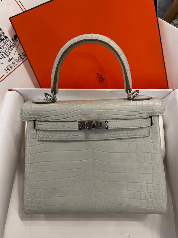 Structured bag shown from front angle