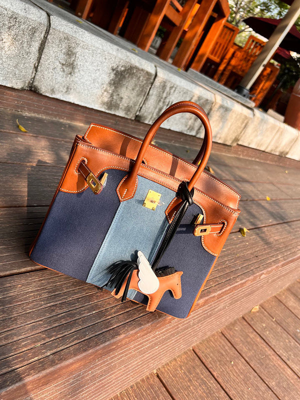 Timeless bag shown from front angle