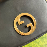 Side profile of chic premium women's handbag – women's statement bag