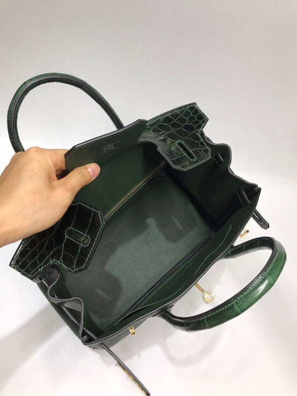 Interior view of modern premium bag