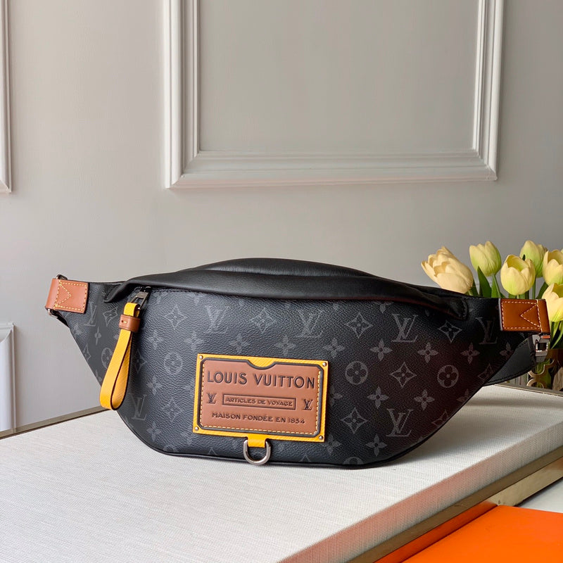 Side profile of refined polished women's handbag – women's statement bag