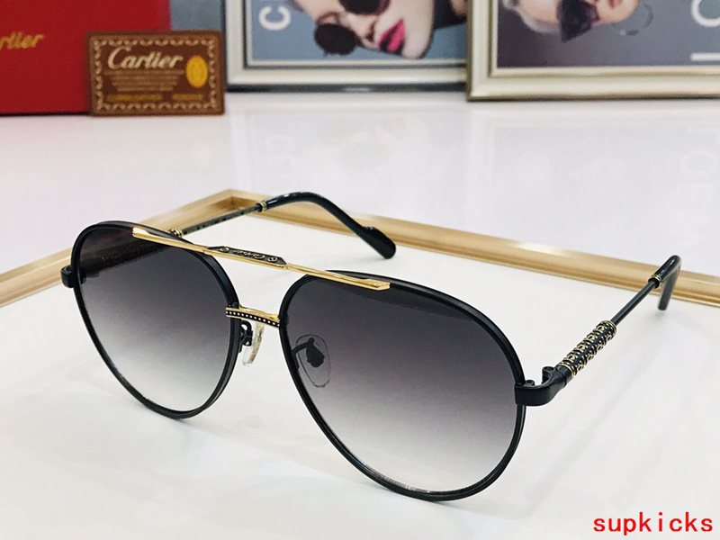 Front view of Cartier unisex sunglasses