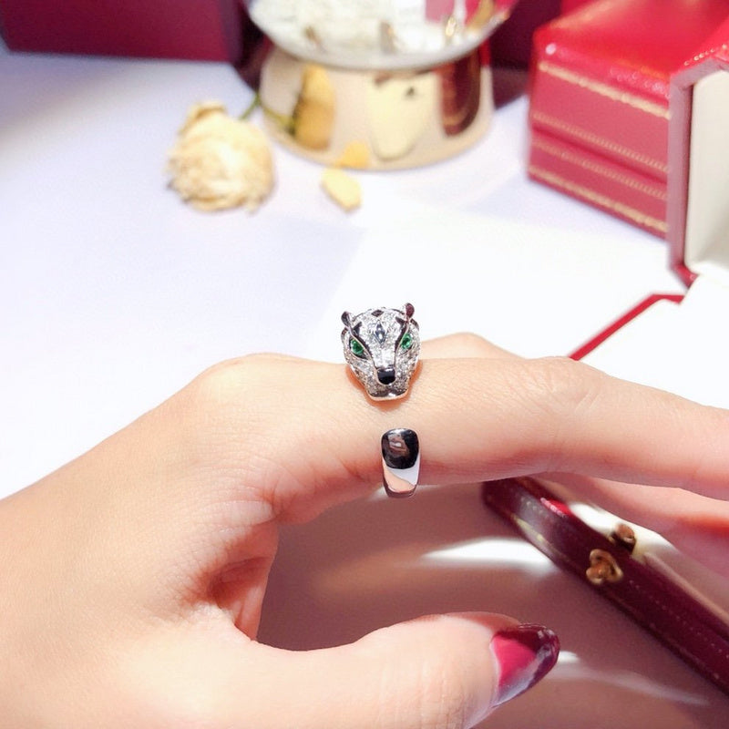 Angled view of Cartier unisex jewelry piece