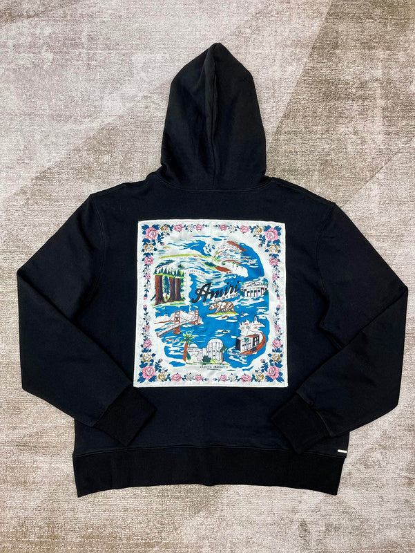 Amiri hoodie front view designer style