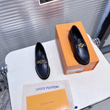 Louis Vuitton shoes Style 384 - back heel detail