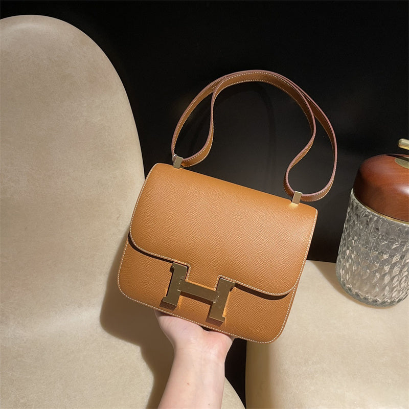 Close-up detail of clean-lined bag design