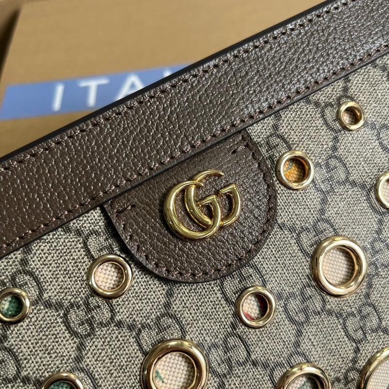 Back view of signature structured women's handbag – women's designer-style accessory