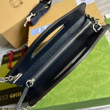 Interior view of refined sleek women's handbag – women's premium purse
