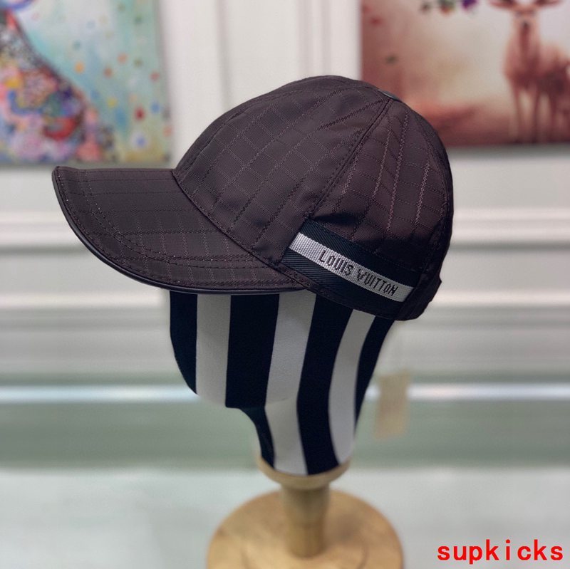 Side view of Louis Vuitton unisex cap