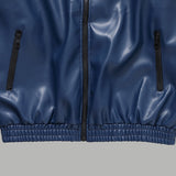 Front view of Louis Vuitton luxury clothing with monogram-inspired silhouette