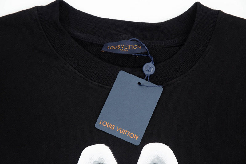 Front view of Louis Vuitton luxury clothing with relaxed-fit cut