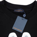 Front view of Louis Vuitton luxury clothing with relaxed-fit cut