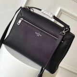 Close-up detail of chic modern women's handbag – women's designer-style accessory
