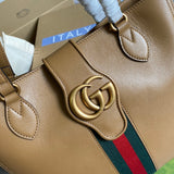 Back view of structured chic women's handbag – women's premium purse