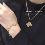 Close-up detail view of Van Cleef & Arpels unisex jewelry piece