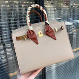 Close-up detail of modern bag design