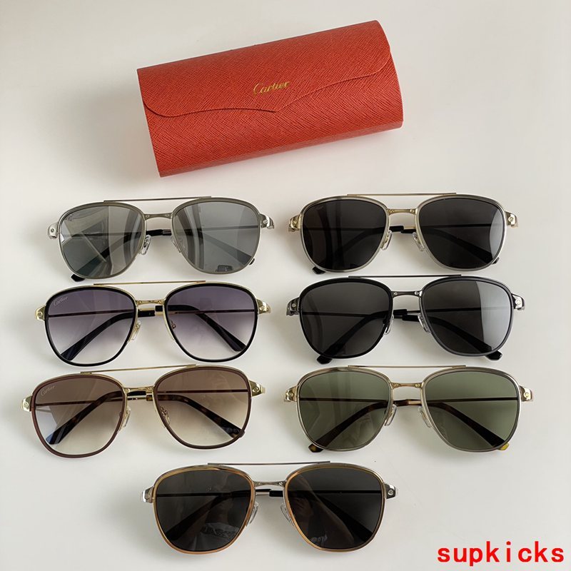 Lifestyle view of Cartier unisex sunglasses