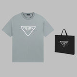 Front view of Polo cotton polo shirt with monogram-inspired silhouette